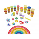 Trblietavé plastelíny Play-Doh – 12 farieb